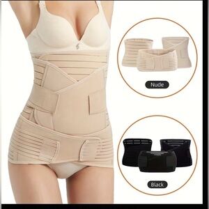 New! Postpartum Support Belly Wrap - Nude Waist Trainer size: one size fits all